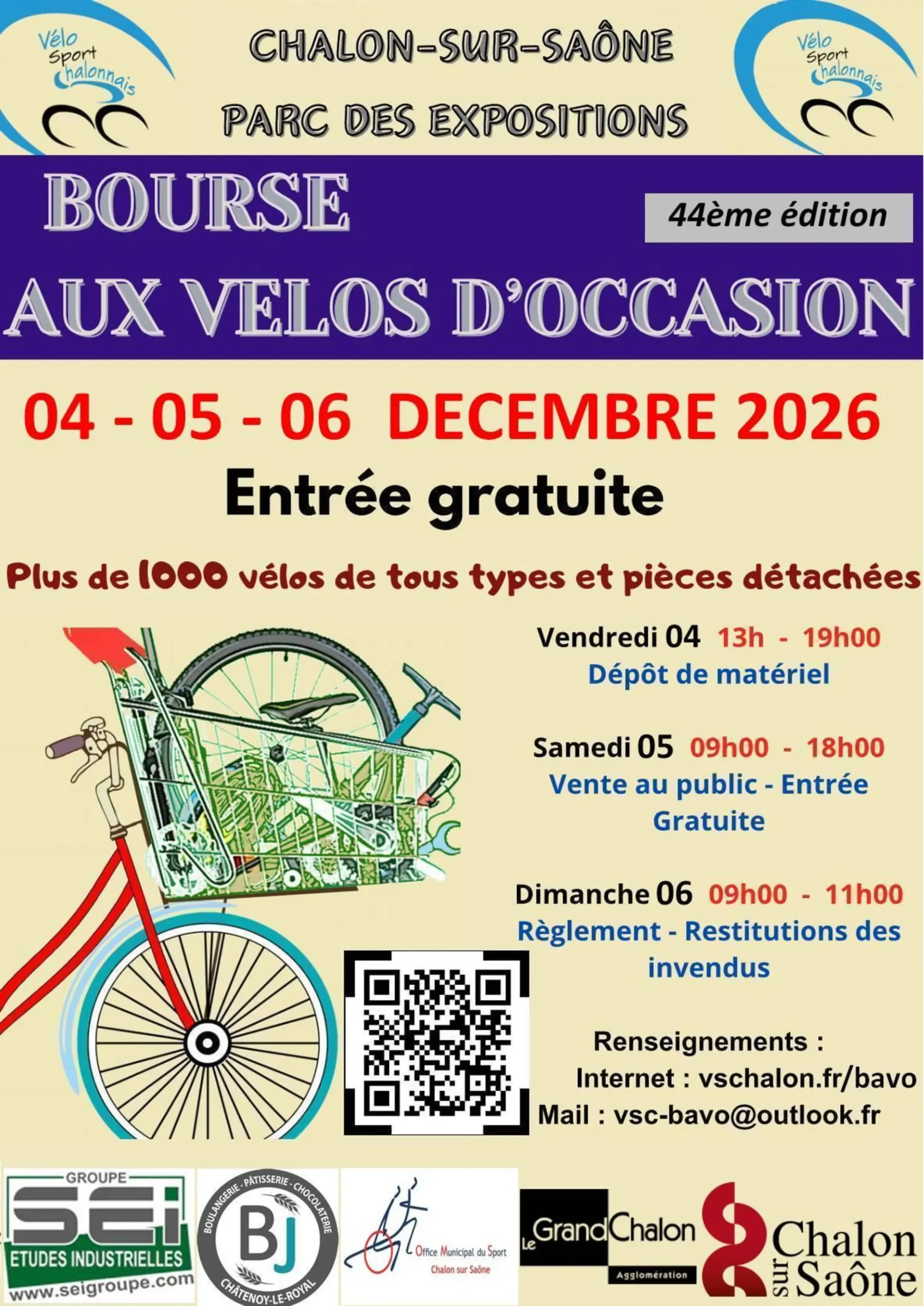 Bourse aux vélos 2026